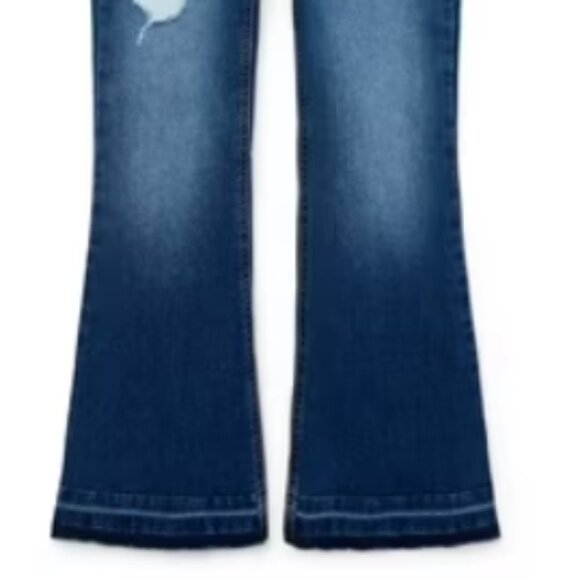 Girls Flare Jeans (XS 4-5) - Picture 2 of 2